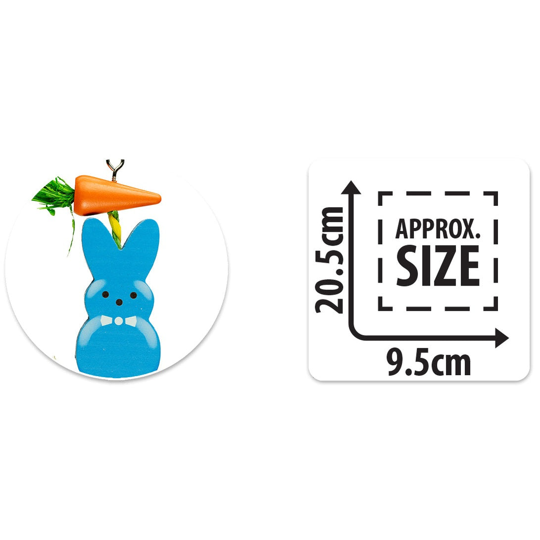 SMALL ANIMAL/BIRD TOY - CHEW - BUNNY
