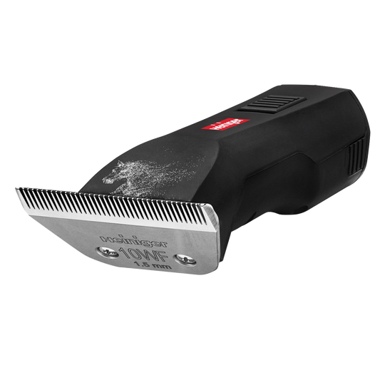 HEINIGER SAPHIR HORSE CLIPPER WITH #10WF BLADE & 2X LI-ION BATTERY (BLACK)