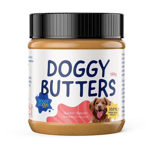 DOGGY BUTTER BARKIN BACON 250G