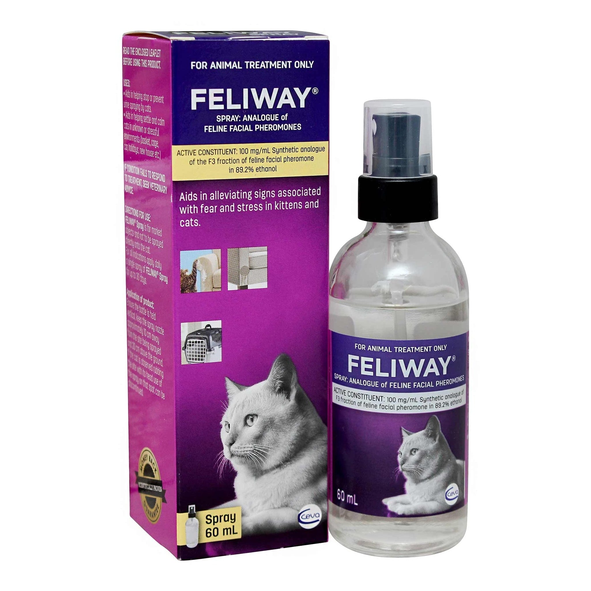 FELIWAY SPRAY 60ML CVS Online Vet Pet Farm Supplies