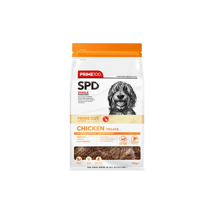 SPD™ PRIME CUT CHICKEN TREATS 100G