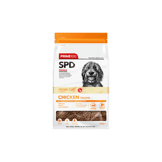 SPD™ PRIME CUT CHICKEN TREATS 100G