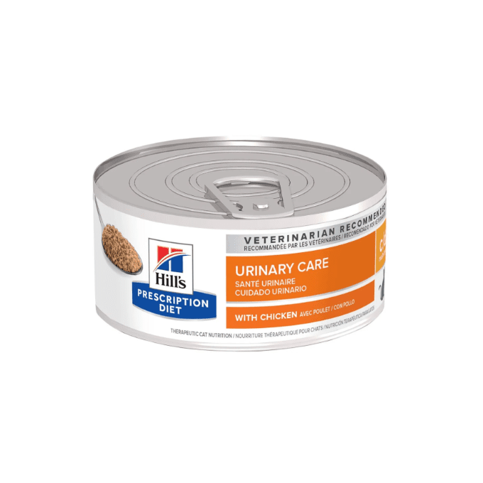 HILL'S PRESCRIPTION DIET FELINE C/D MULTICARE CHICKEN MINCE 156GM 24s