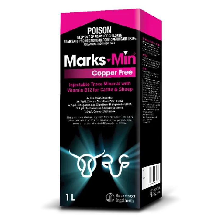 MARKS-MIN COPPER FREE B12-SHEEP AND CATTLE 1L