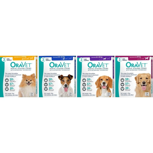 ORAVET CANINE DENTAL CHEWS