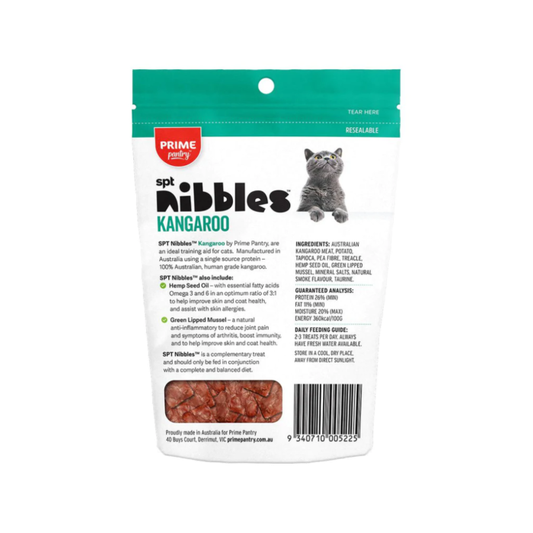 NIBBLES KANGAROO CAT TREATS 40G