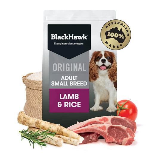 BLACKHAWK K9 ADULT SMALL BREED LAMB & RICE
