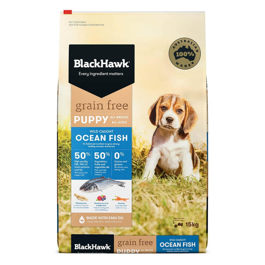 BLACKHAWK K9 PUPPY GRAIN FREE FISH