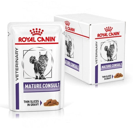 ROYAL CANIN FELINE MATURE CONSULT 85G 12s POUCH