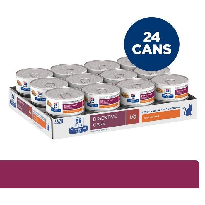 HILL'S PRESCRIPTION DIET FELINE I/D 156GMX24s