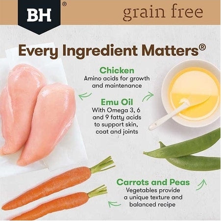 BLACKHAWK K9 GRAIN FREE CHICKEN 400GM 12s