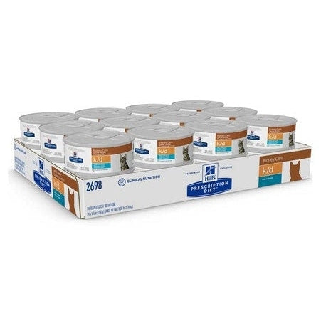 HILL'S PRESCRIPTION DIET FELINE K/D FISH 156GM 24s