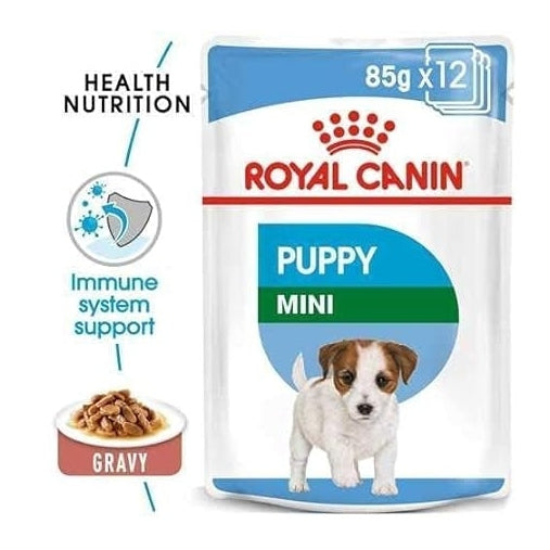ROYAL CANIN K9 MINI PUPPY 85G 12s POUCH