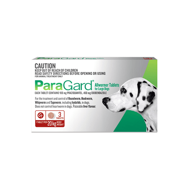 Paragard Dog Wormers With Praziquantel PARAGARD K9 – CVS Online