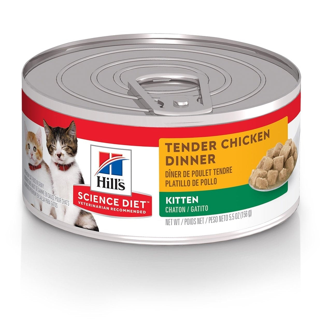 HILL'S SCIENCE DIET FELINE KITTEN CHICK 156GM 24s