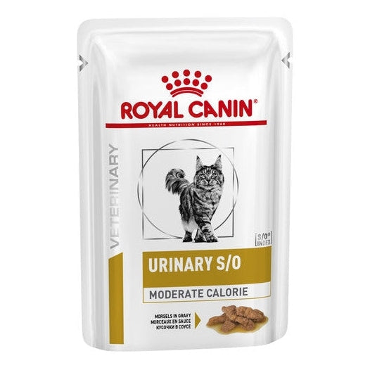ROYAL CANIN FELINE URINARY MODERATE 85GM 12s POUCH