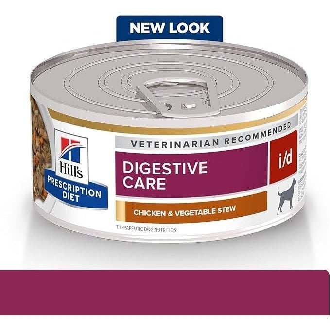 HILL'S PRESCRIPTION DIET K9 I/D CHICK VEG STEW 156GM 24s