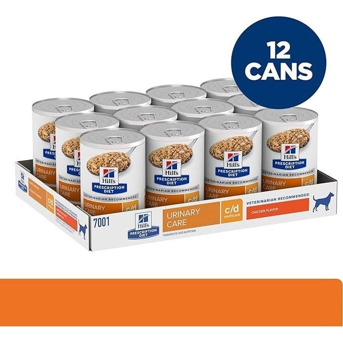HILL'S SCIENCE DIET K9 C/D 370GM 12s CANS