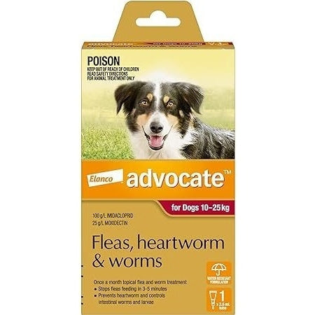 ADVOCATE DOG 10-25KG