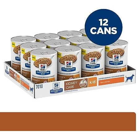 HILL'S PRESCRIPTION DIET K9 K/D CHICKEN 370GM 12s