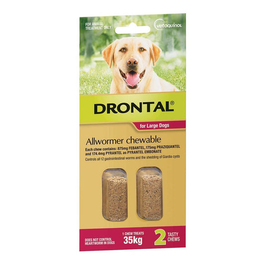 DRONTAL DOG CHEWS