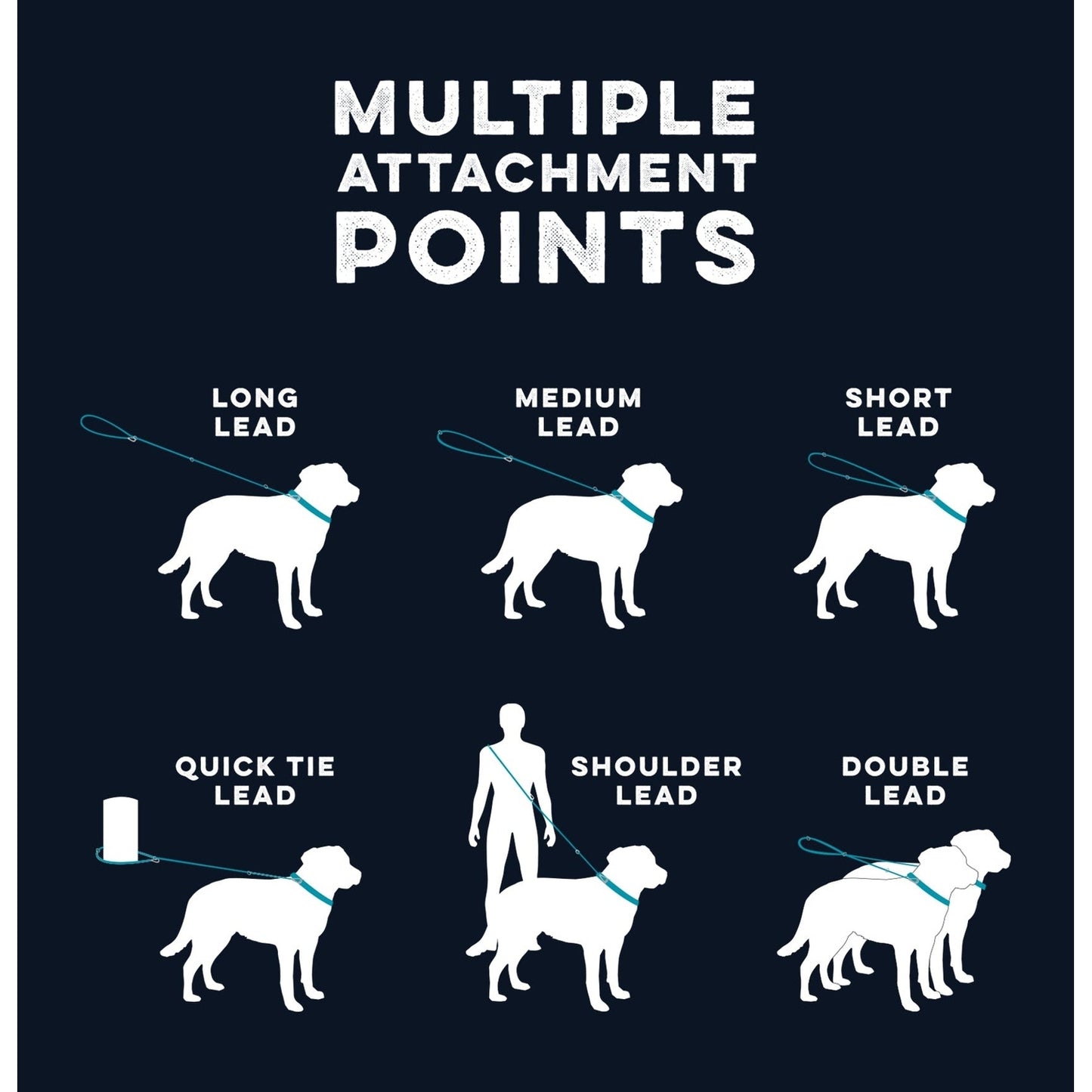 HUSKIMO DOG LEAD SPECIALIST MULTI LEAD