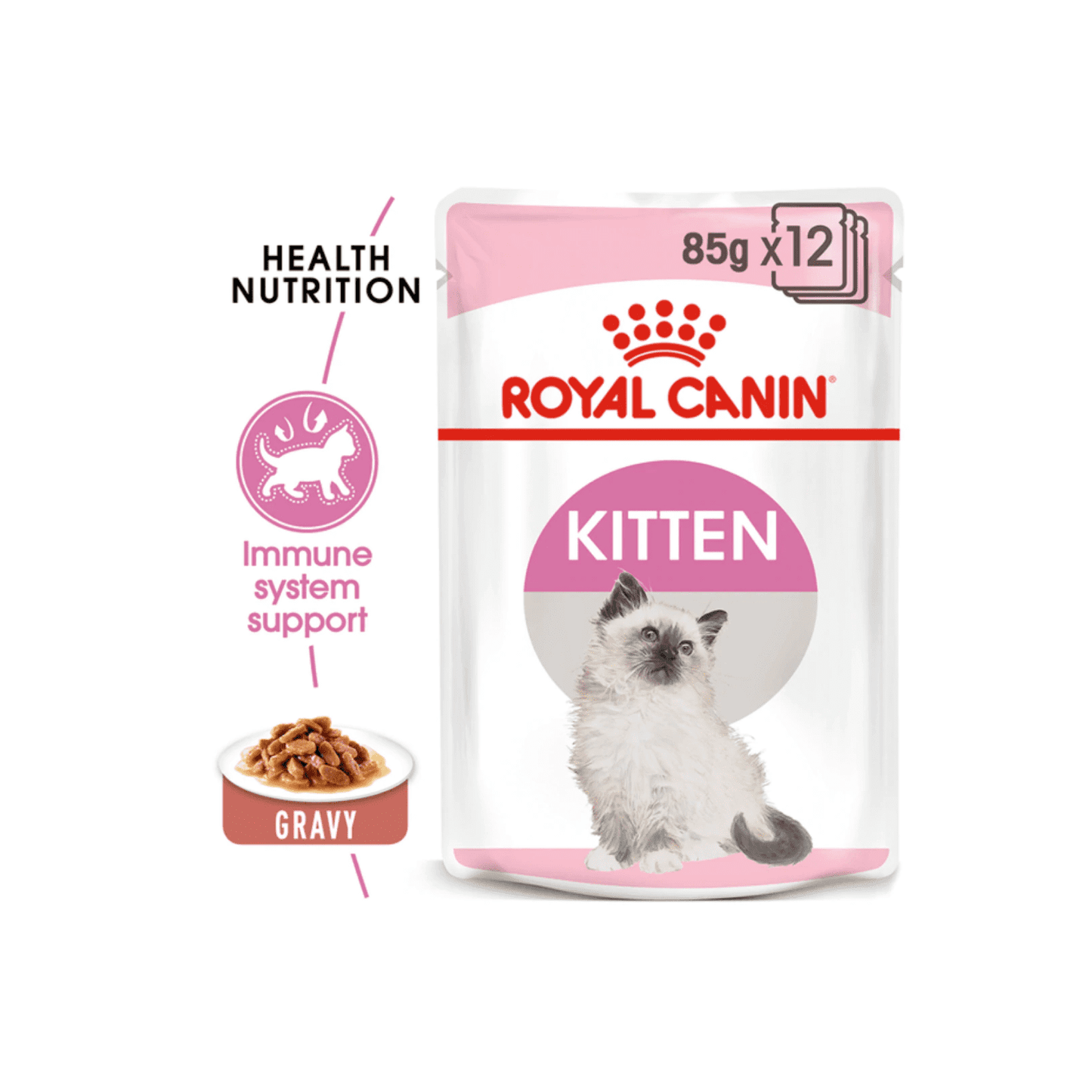 ROYAL CANIN FELINE KITTEN 85GM 12s POUCH