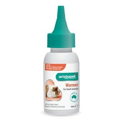 ARISTOPET SMALL ANIMAL WORMER 50ML