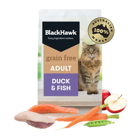 BLACKHAWK FELINE GRAIN FREE DUCK & FISH