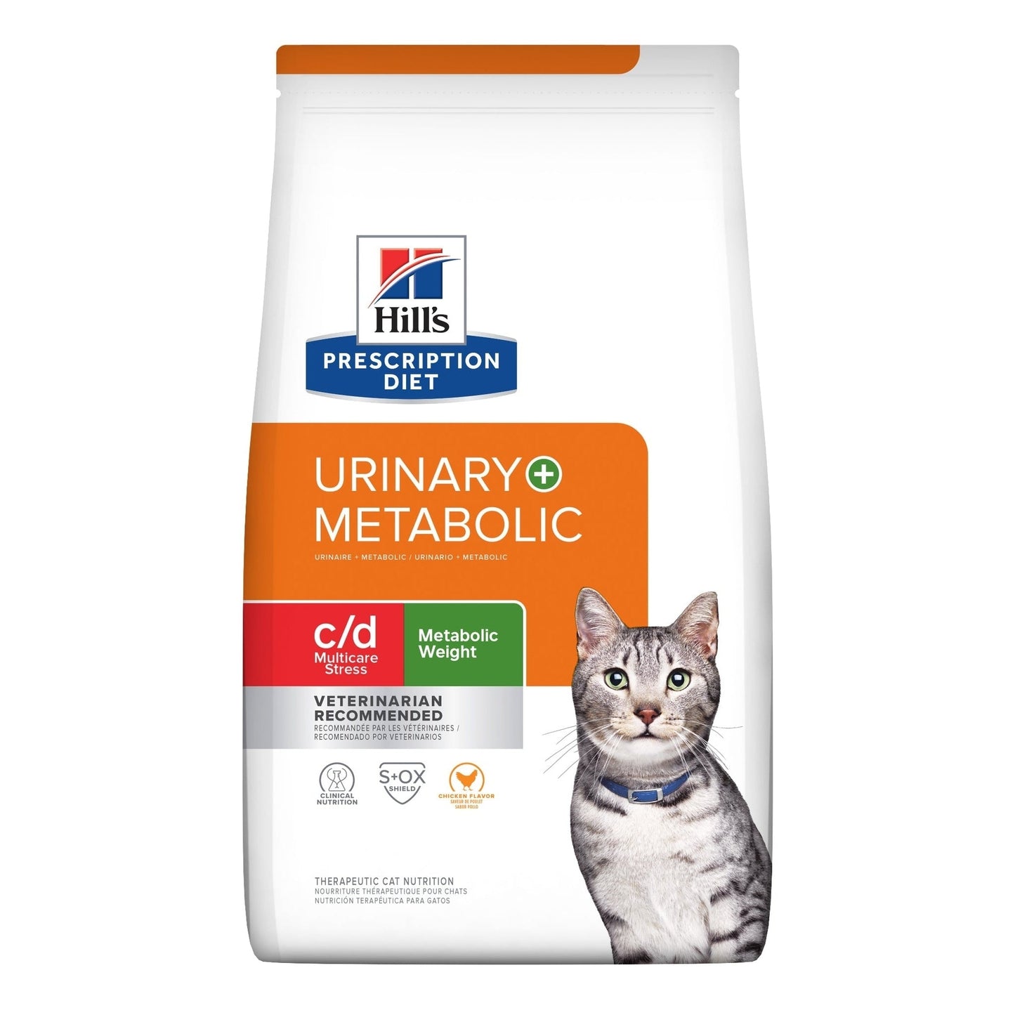 HILL'S PRESCRIPTION DIET FELINE C/D STRESS METABOLIC 2.8KG