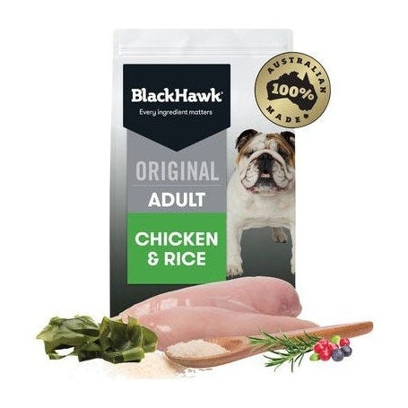 BLACKHAWK K9 ADULT CHICKEN & RICE CVS Online Vet, Pet & Farm Supplies