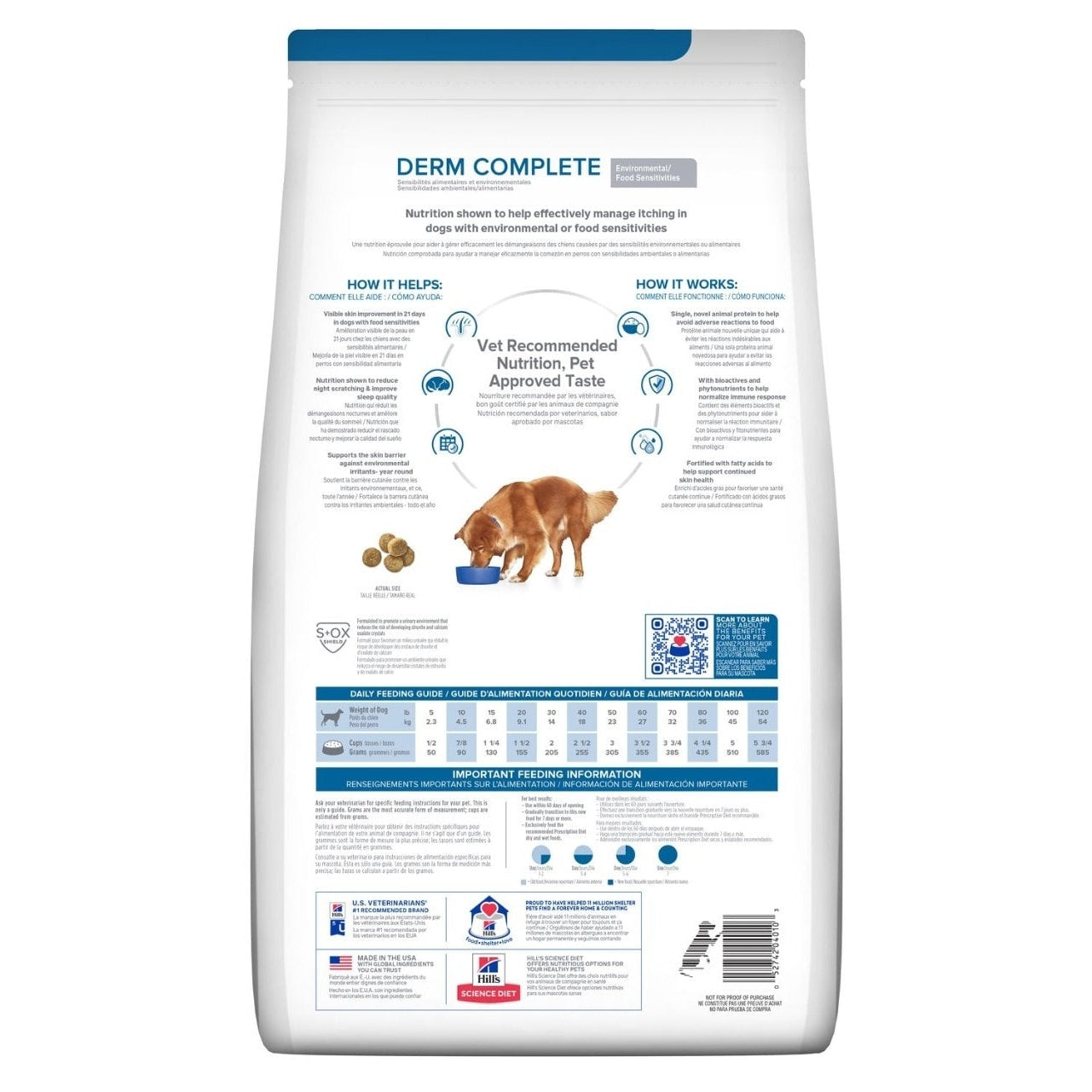 HILL'S PRESCRIPTION DIET K9 DERM COMPLETE