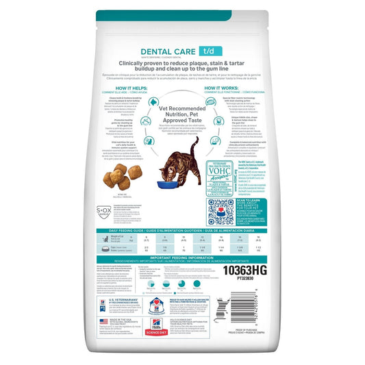 HILL'S PRESCRIPTION DIET FELINE T/D