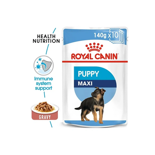 ROYAL CANIN K9 MAXI PUPPY 140G 10s POUCH