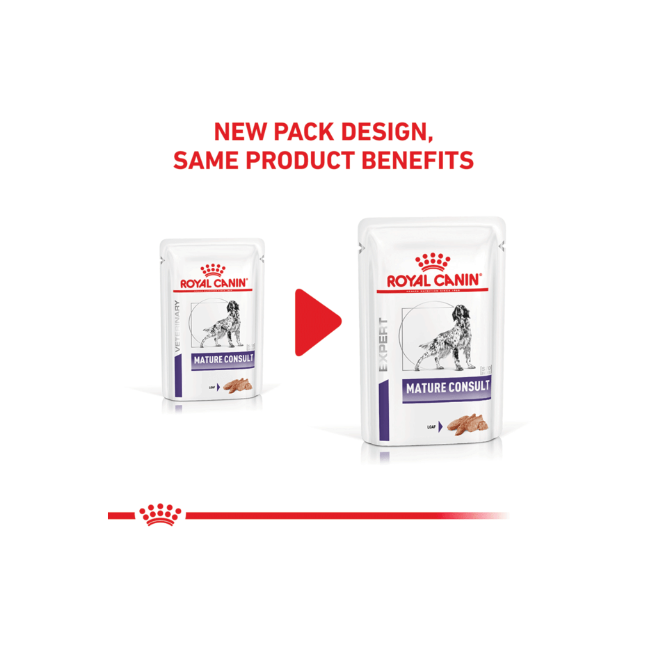 ROYAL CANIN K9 MATURE CONSULT DOG 85G 12s POUCH