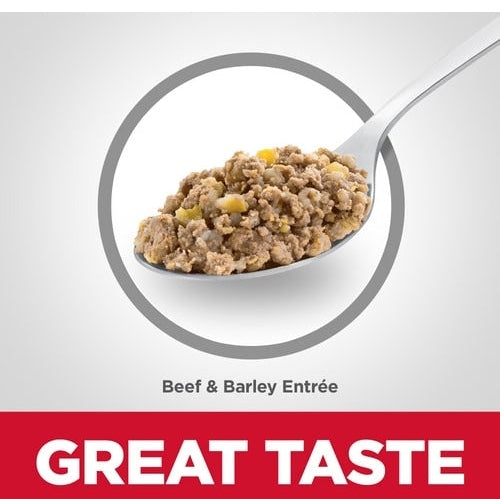 HILL'S SCIENCE DIET K9 ADULT BEEF & BARLEY 370GM 12s