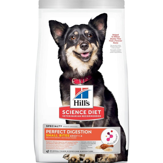 HILL'S SCIENCE DIET K9 PERFECT DIGESTION SMALL BITES ADULT 1.59KG