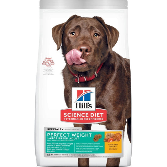 HILL'S SCIENCE DIET K9 PERFECT WEIGHT 11.34KG LARGE BREED