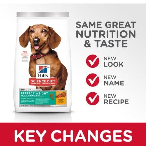 HILL'S SCIENCE DIET K9 PERFECT WEIGHT SMALL & MINI