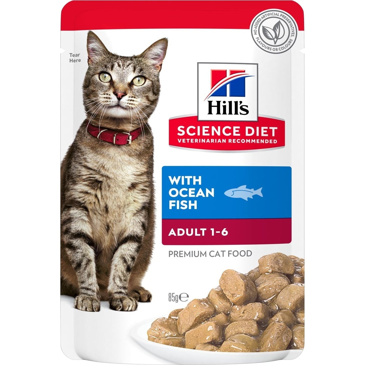 HILL'S SCIENCE DIET FELINE OFISH 85GM 12s POUCH