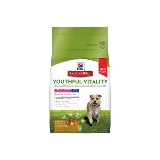 HILL'S SCIENCE DIET K9 SENIOR VITALITY 1.5KG SML TOY ADULT 7+