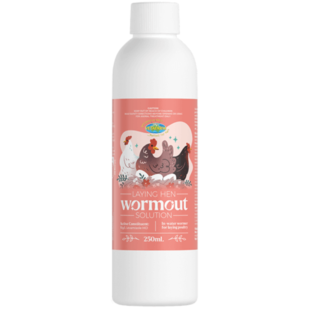 LAYING HEN WORMOUT SOLUTION 250ML