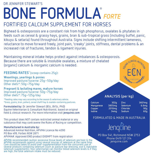 JENQUINE BONE FORMULA FORTE