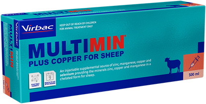 MULTIMIN PLUS COPPER INJECTION FOR SHEEP 500ML