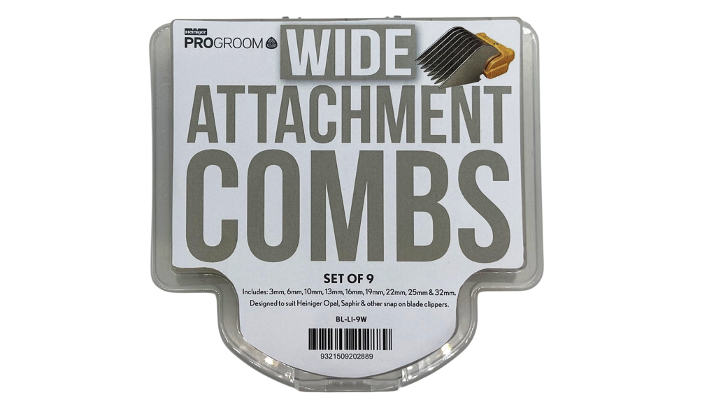 HEINIGER ATTACHMENT COMB SET - WIDE