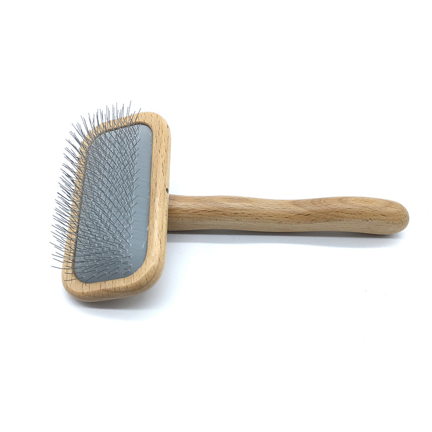 HEINIGER PROGROOM PET SLICKER BRUSH LARGE WITH STEEL BACK