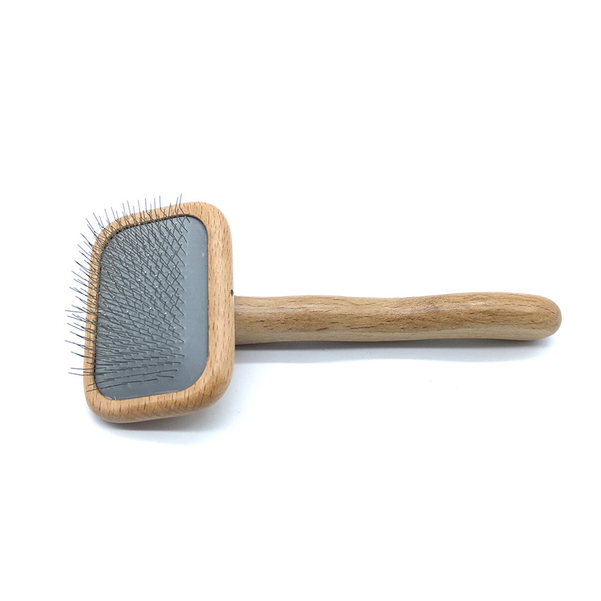 HEINIGER PROGROOM PET SLICKER BRUSH LARGE WITH STEEL BACK