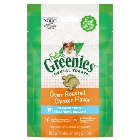 GREENIES FELINE TREATS 60g