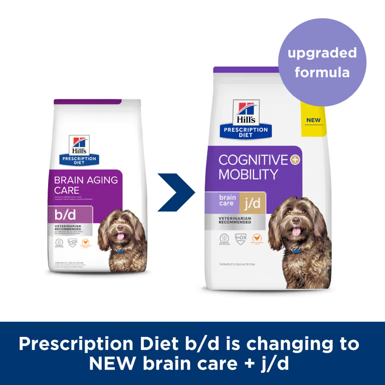HILL'S PERSCRIPTION BRAIN CARE & J/D 3.85KG