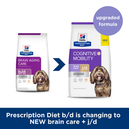 HILL'S PERSCRIPTION BRAIN CARE & J/D 3.85KG